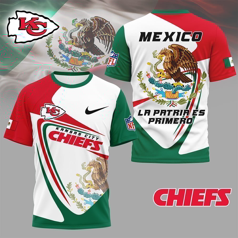 Kansas City Chiefs Mexico La Patria Es Primero Shirt
