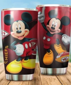 Kansas City Chiefs Mickey Mouse Disney football Teams Tumbler