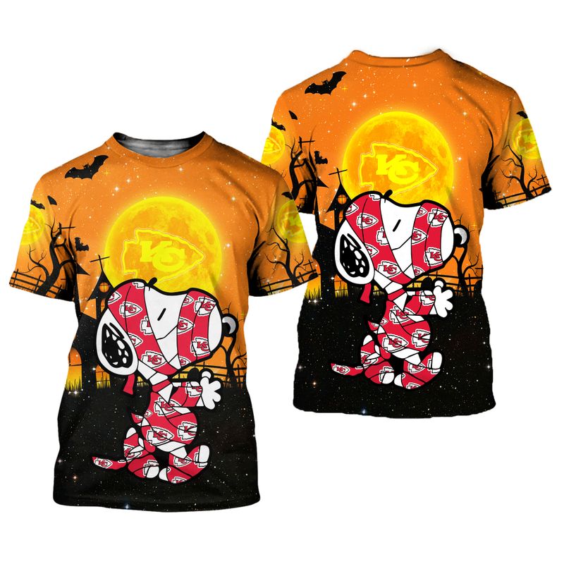 Kansas City Chiefs Mummy Snp Halloween Limited Edition Unisex T-Shirts New044610