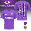 Kansas City Chiefs National Purple Heart Day Shirt