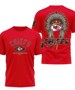 Kansas City Chiefs Native American Heritage Month 3D Shirt
