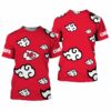 Kansas City Chiefs Ninja Cloud Limited Edition All Over Print T Shirt Unisex Size Nla001110