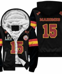 Kansas City Chiefs Patrick Mahomes 15 3d Unisex Fleece Hoodie Gts005622