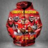 Kansas City Chiefs Patrick Mahomes Kingdom 3d Zip Unisex Hoodie Gts005623