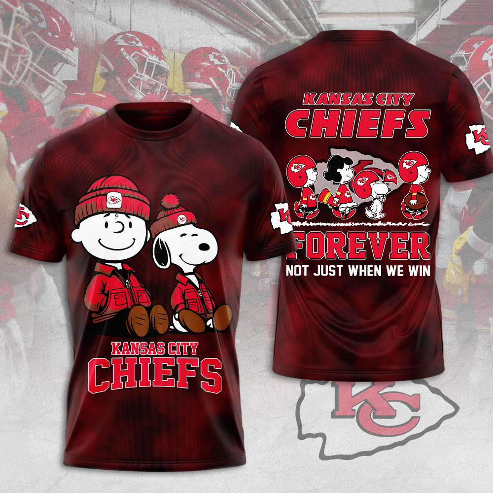 Kansas City Chiefs Peanuts Loyalty Forever Shirt