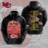 Kansas City Chiefs Player Roster Firestorm Graphic Hoodie