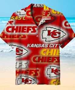 Kansas City Chiefs Pop Art Blast Hawaiian Shirt