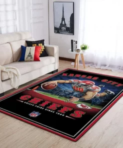 Kansas City Chiefs Pride Player Living Room Area Rug