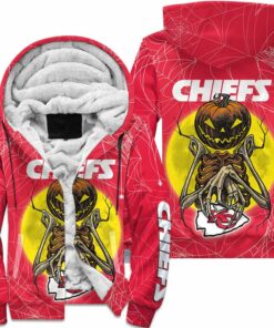 Kansas City Chiefs Pumpskin Monster Halloween Edition Unisex Hoodie Zip Up Hoodie New045210