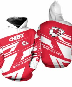 Kansas City Chiefs Ready To Race Limited Edition Hoodie Zip Hoodie And Joggers Unisex Size New056810