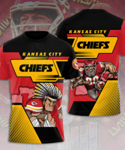 Kansas City Chiefs Retro Power Play Comic Shirt