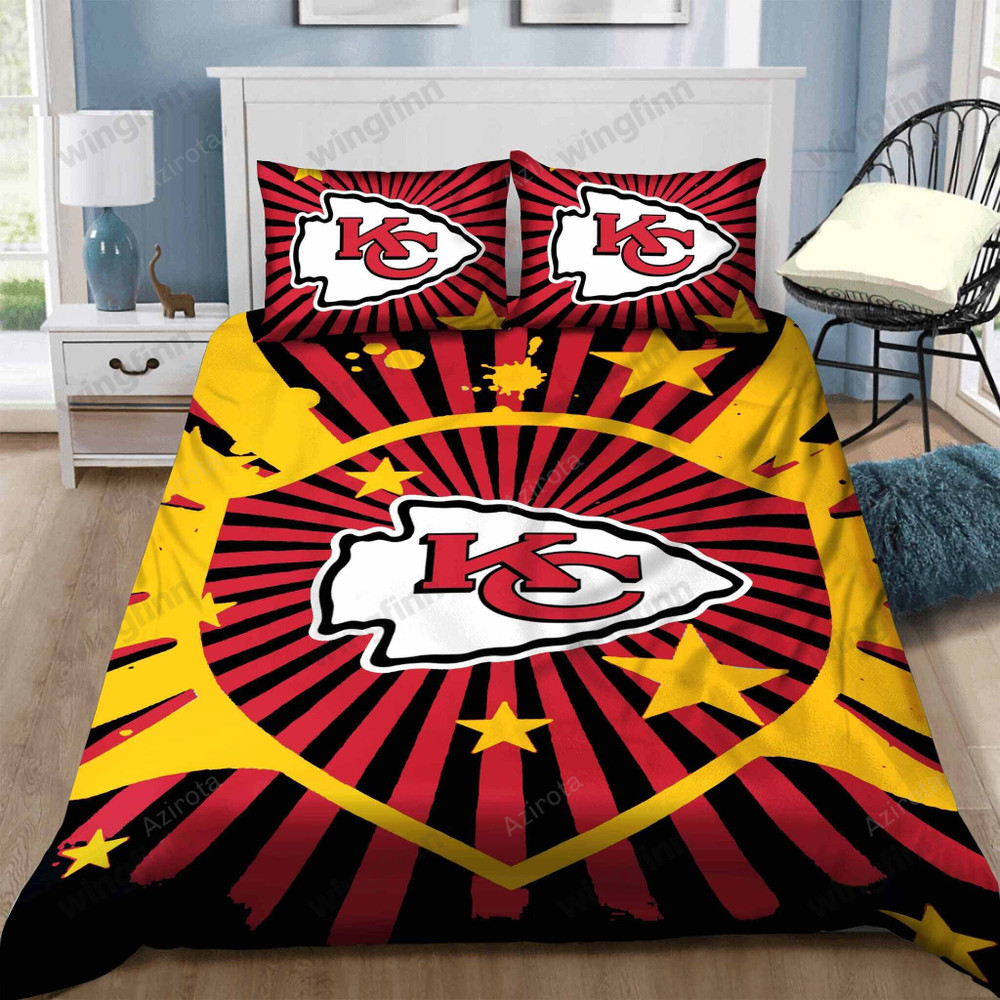 Kansas City Chiefs Rising Stars Bedding Set