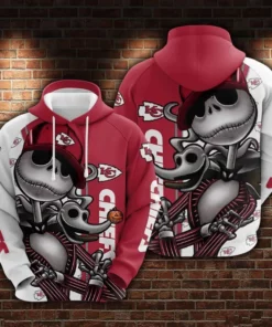 Kansas City Chiefs Skeleton Crew 3D Hoodie