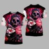 Kansas City Chiefs Skull Halloween Limited Edition Unisex T-Shirts Nla023410