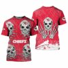 Kansas City Chiefs Skull Hallowen Limited Edition Unisex T-Shirts Nla021610