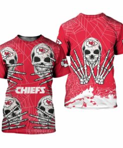 Kansas City Chiefs Skull Hallowen Limited Edition Unisex T-Shirts Nla021610