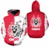 Kansas City Chiefs Skull Limited Edition Hoodie Zip Hoodie Unisex Size Nla000810