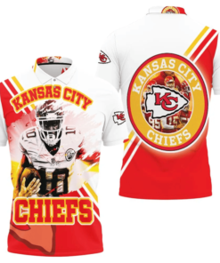 Kansas City Chiefs Speedster Strength 3D Polo Shirt