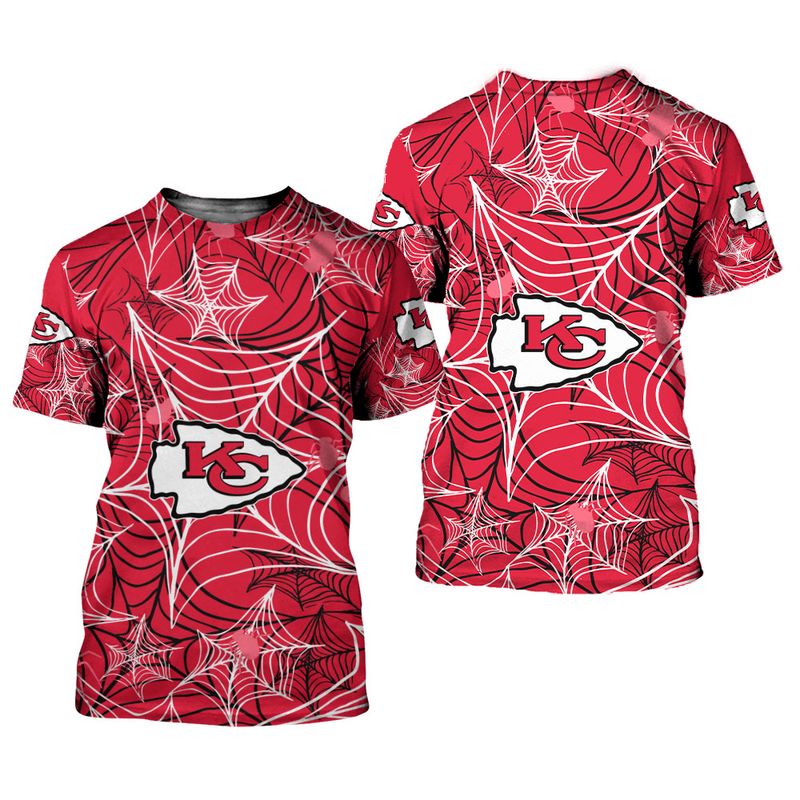 Kansas City Chiefs Sspiderweb Halloween Limited Edition T-Shirts Nla027810