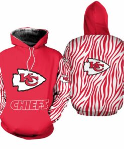 Kansas City Chiefs Stripe Pattern Limited Edition Hoodie Unisex Size Nla000910