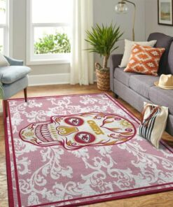 Kansas City Chiefs Sugar Skull Elegance Area Rug