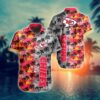 Kansas City Chiefs Sunset Palm Hawaiian Shirt