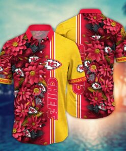 Kansas City Chiefs Sunshine Bloom Hawaiian Shirt