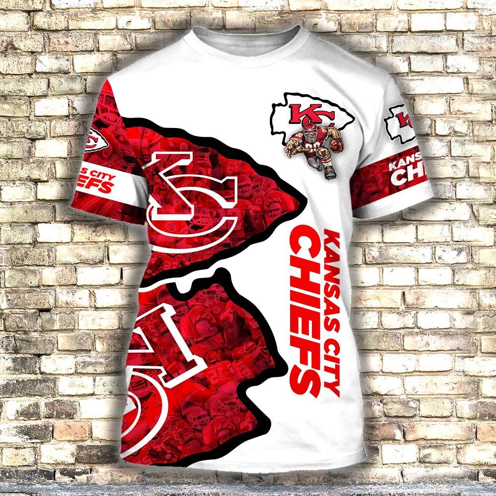 Kansas City Chiefs Super Bowl Champions 54 Men's And Women's 3d T-Shirts Full Sizes Th1301