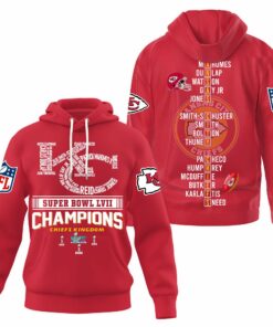 Kansas City Chiefs Super Bowl Lvii Champions Hoodie Zip Hoodie