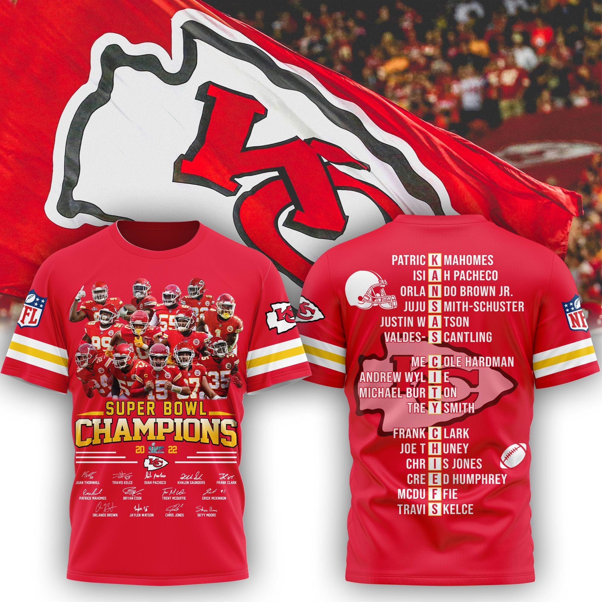 Kansas City Chiefs T-Shirts