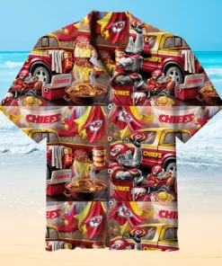 Kansas City Chiefs Tailgate Fiesta Hawaiian Shirt