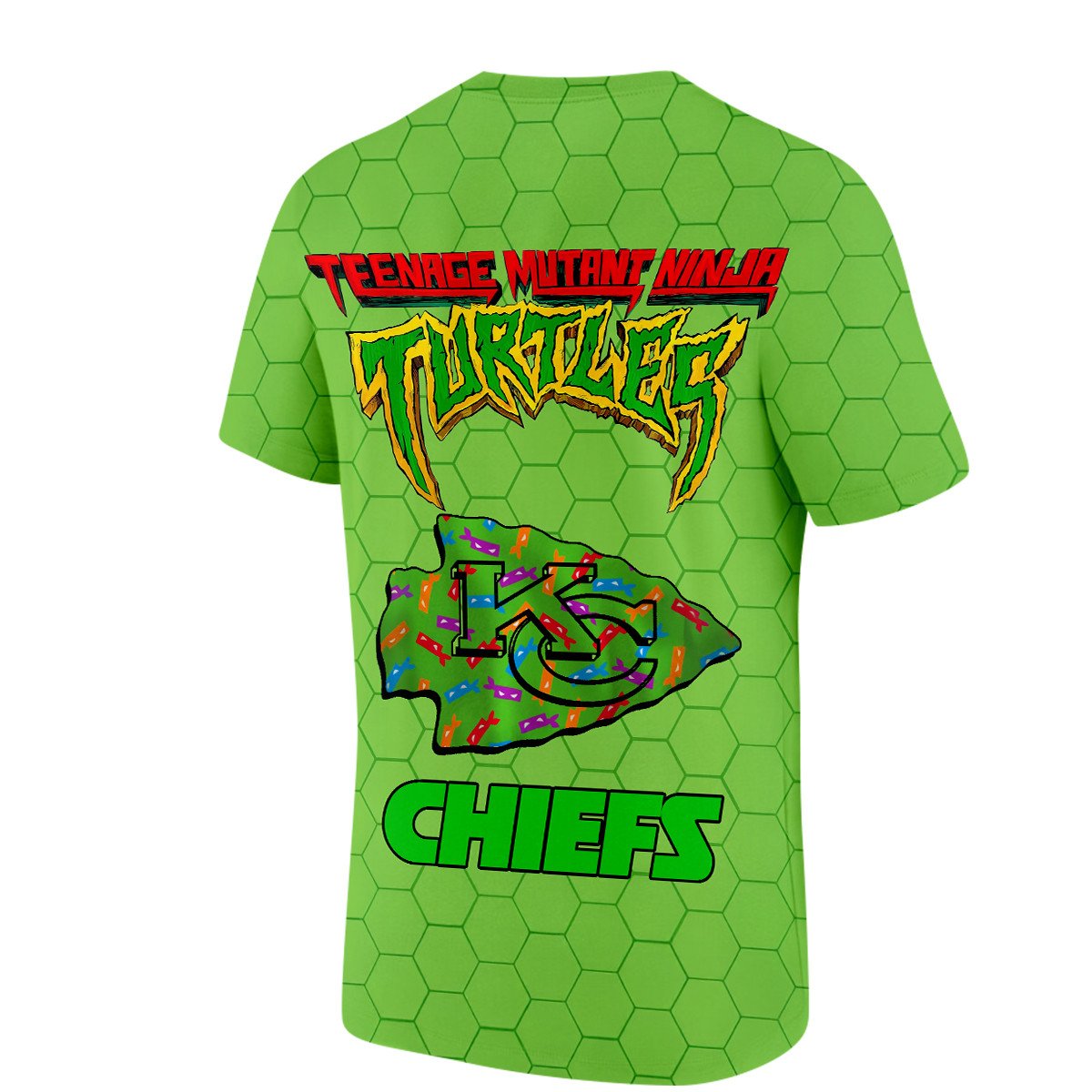 Kansas City Chiefs Teenage Mutant Ninja Turtles Shirt - Image 3