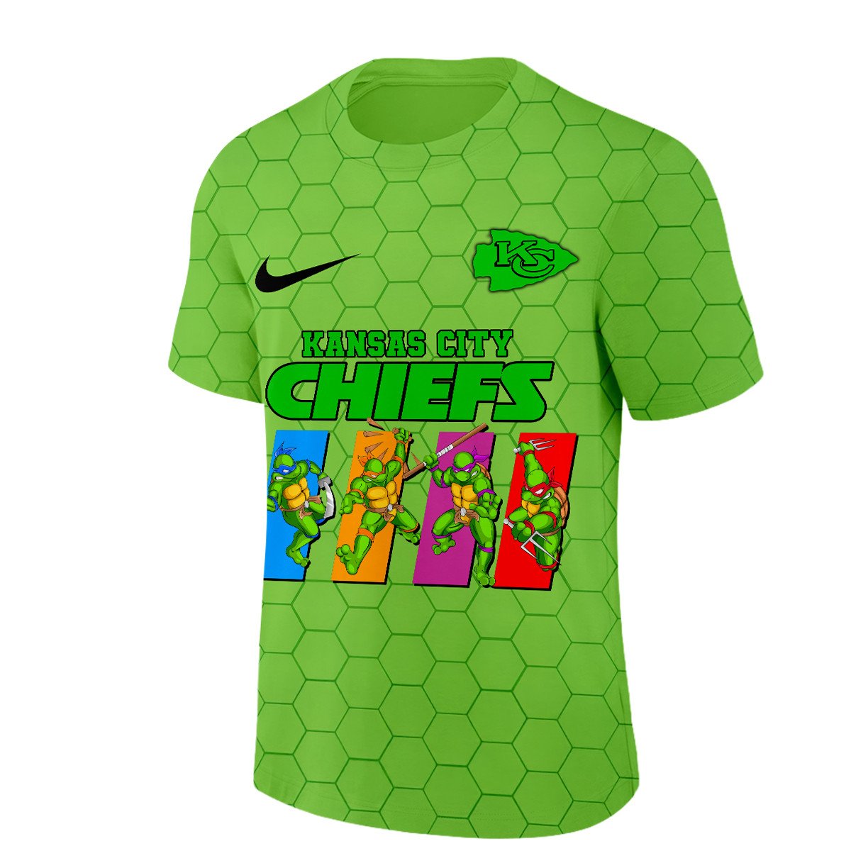 Kansas City Chiefs Teenage Mutant Ninja Turtles Shirt - Image 2