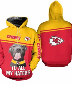 Kansas City Chiefs To All My Haters Limited Edition Hoodie And Joggers Unisex Size New062310