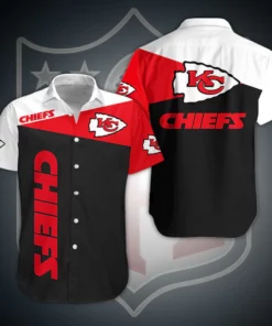 Kansas City Chiefs Tri-Color Pride Hawaiian Shirt