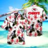 Kansas City Chiefs Tropical Palms Hawaiian Shirt