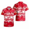 Kansas City Chiefs Tropical Pattern Hawaii Shirt and Shorts Summer NLA066010
