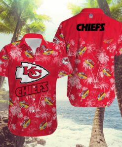 Kansas City Chiefs Tropical Vibes Hawaiian Shirt