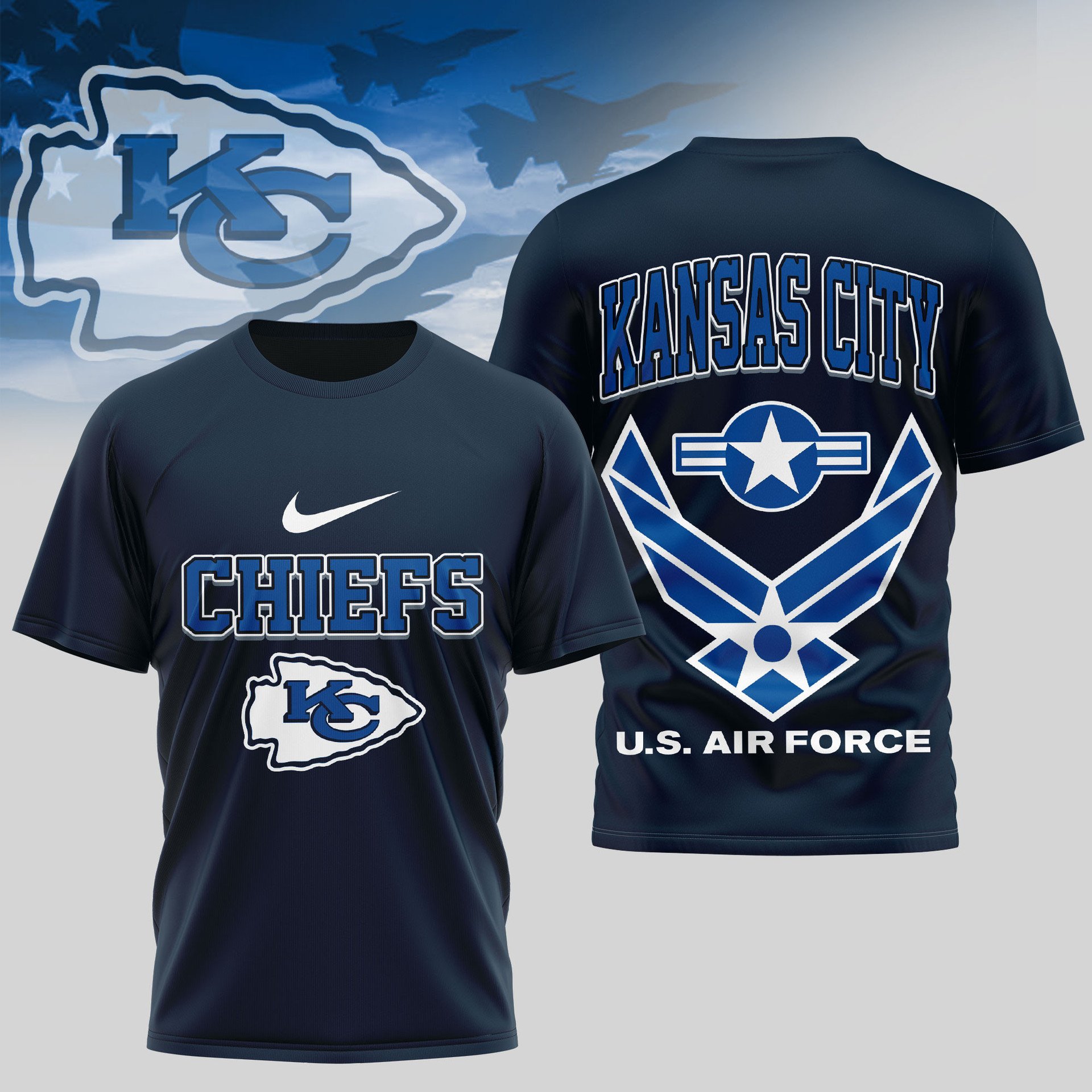 Kansas City Chiefs U.S.Air Force Shirt