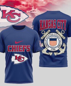 Kansas City Chiefs United States Coast Guard Shirt