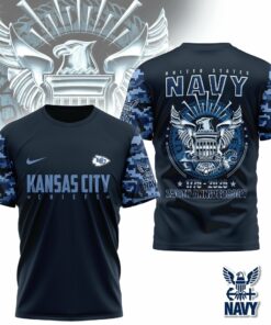 Kansas City Chiefs United States Navy 250 Years Shirt