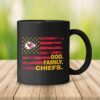 Kansas City Chiefs USA Flag God Family Chiefs Black Mug