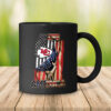 Kansas City Chiefs USA Flag Independence Day Black Mug