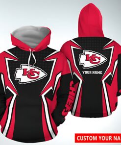 Kansas City Chiefs Vortex Custom Hoodie