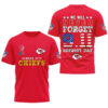 Kansas City Chiefs We Will Never Forget 9 11 Patriot Day Shirt