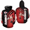 Kansas City Chiefs With Minnie Limited Edition Over Print Full 3d Hoodie S - 5xl Gts002336