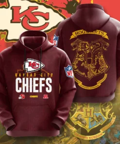 Kansas City Chiefs x Harry Potter 3D Hoodie