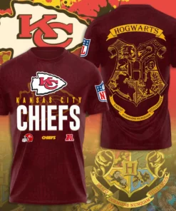 Kansas City Chiefs x Harry Potter 3D Shirt
