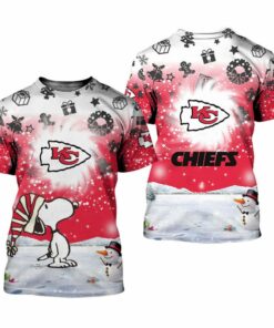 Kansas City Chiefs Xmas Snp Limited Edition Unisex T-Shirts Nla028810