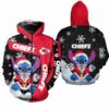 Kansas City Chiefs Xmas St Hoodie Zip Up Hoodie Nla030010